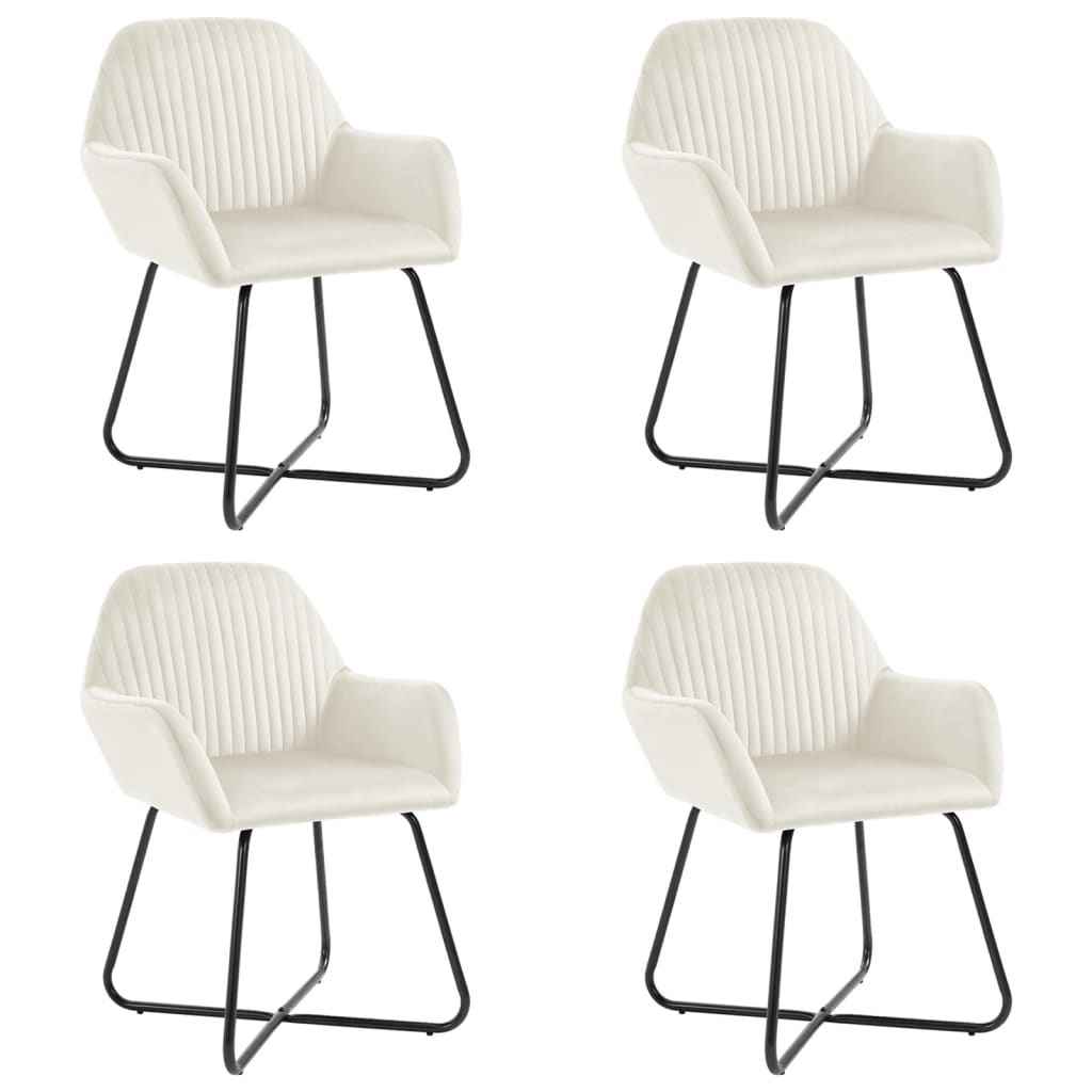 vidaXL Cadeiras de jantar 2 pcs veludo azul